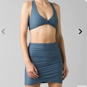 Prana Ruched Pencil skirt